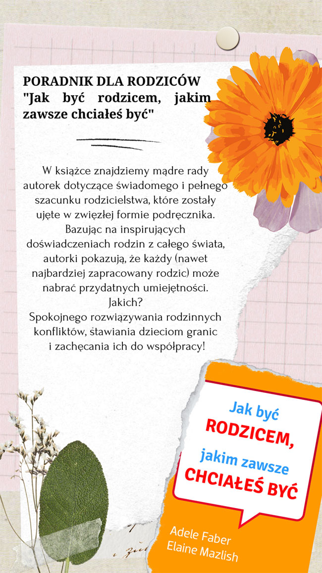 Okładka książki Być rodzicem, to takie proste!, pod spodem krótka recenzja książki