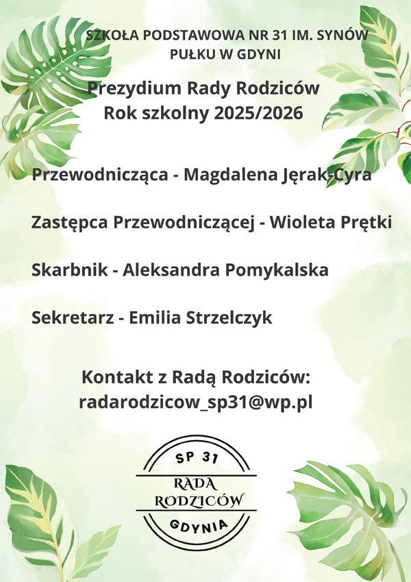 Biało-zielone tło, w rogach liści efilodendrona, czarne napisy.